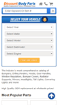 Mobile Screenshot of discountbodyparts.com